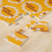 Retro Groove Jigsaw Puzzle Legpuzzel (Zijkant)