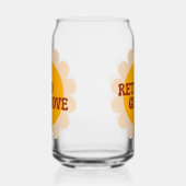 Retro Groove Kan Glas (Links)