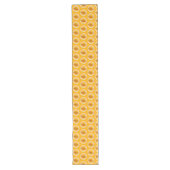 Retro Groove Lange Tafelloper (Voorkant)