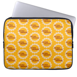 Retro Groove Laptophoes Laptop Sleeve