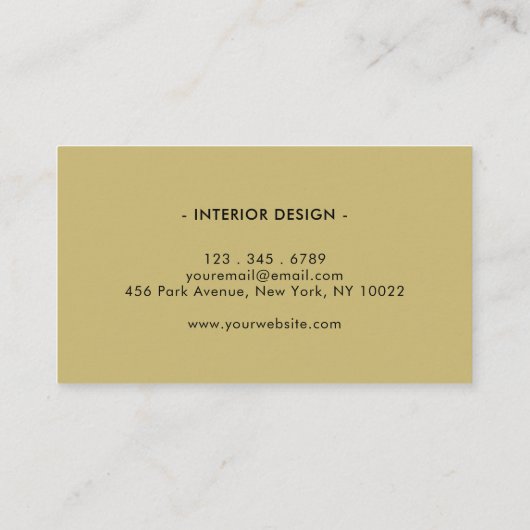 Retro Groove Liquid Abstract II Visitekaartje (Achterkant)