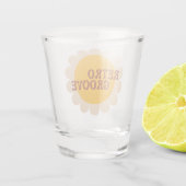 Retro Groove Shotglas Shot Glas (Achterkant)