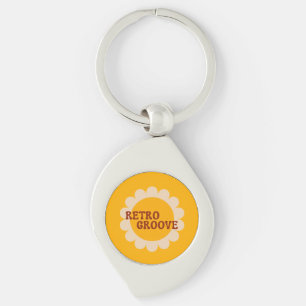 Retro Groove Sleutelhanger