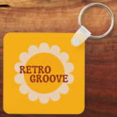 Retro Groove Sleutelhanger (Achterkant)