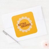 Retro Groove Sticker (Envelop)