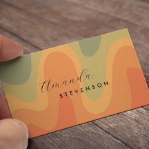 Retro Groove Vloeistof Abstract