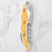 Retro Groove Waiter's Corkscrew Kurkentrekker (Achterkant)