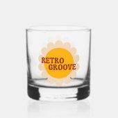 Retro Groove Whiskyglas Whisky Glas (Achterkant)