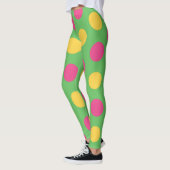 Retro Groovy 1960s mod patroon Leggings (Links)