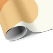 Retro Groovy 70s golvende strepen Cadeaupapier (Rol Hoek)