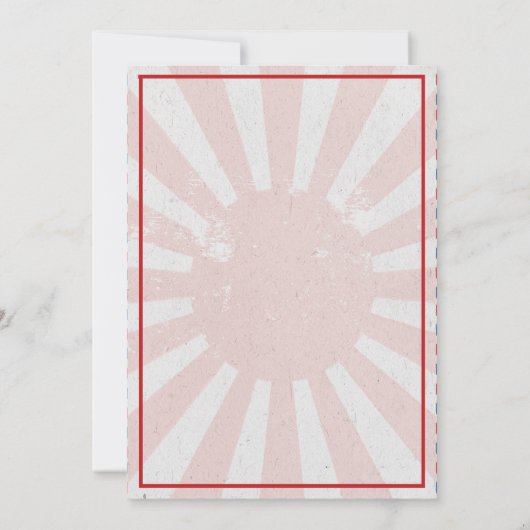 Retro Groovy 70's met een gedempte tones Wedding I Kaart (Achterkant)