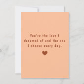 Retro Groovy 70s Rainbow Bedankkaart (Achterkant)