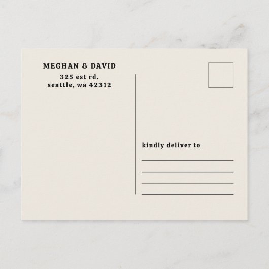 Retro Groovy 70s Schattige Ivoor Rood Roze Save Th Aankondigingskaart (Achterkant)