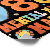 Retro Groovy 988 Mental Health S Suicide Preventio Poster (Hoek)