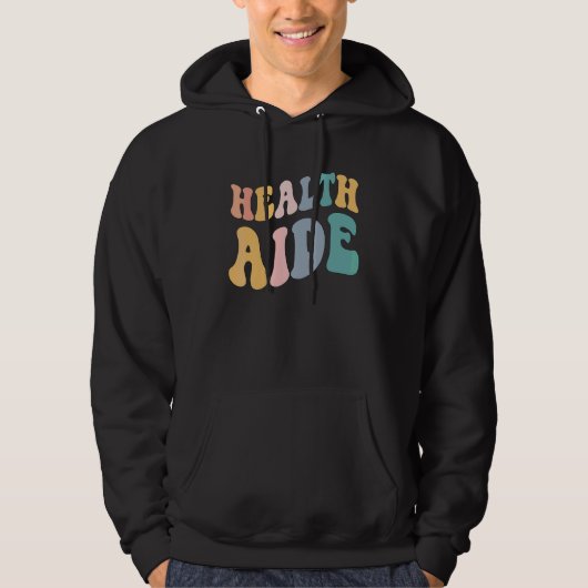 Retro Groovy Admin Begeleiding Terug naar School G Hoodie (Voorkant)