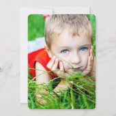 Retro Groovy Aliens Kinder Foto Birthday Uitnodigi Kaart (Achterkant)