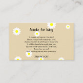 Retro Groovy - baby voor baby Informatiekaartje (Voorkant)