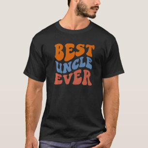 Retro Groovy Best oom Ever Wavy Hippie Boho 70's T-shirt