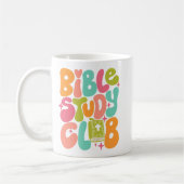 Retro Groovy Bijbelstudie Club Koffie Mok (Links)
