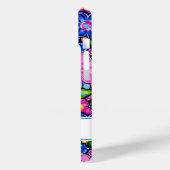 Retro Groovy Bloemstuk Persoonlijk Case-Mate iPhone Case (Achterkant / Links)