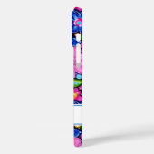 Retro Groovy Bloemstuk Persoonlijk Case-Mate iPhone Case (Achterkant / Links)