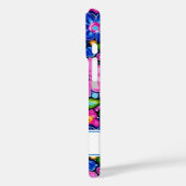 Retro Groovy Bloemstuk Persoonlijk Case-Mate iPhone Case (Achterkant / Links)