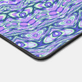 Retro Groovy Boho Trippy Hippie Jewel-Tone Mandala Bureaumat (Hoek)