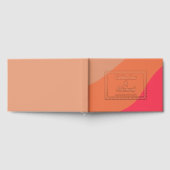 Retro Groovy Bold Typografie Kleurrijke 70's bruil Gastenboek (Volledig)