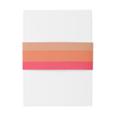 Retro Groovy Bold Typografie Kleurrijke 70's bruil Uitnodigingen Wikkel (Achterkant Voorbeeld)