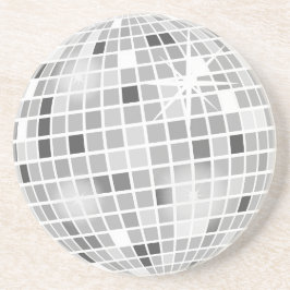 Retro GROOVY Disco Ball Vrijgezellenfeest zandstee Zandsteen Onderzetter