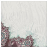 Retro Groovy Eclectische Boheemse Spiraal Fractal Stof (Close Up)
