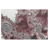 Retro Groovy Eclectische Boheemse Spiraal Fractal Stof (Fat Quarter)