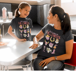 Retro Groovy esthetische illustratieve Western T-shirt