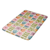 Retro Groovy Floral Badmat (Gekanteld)