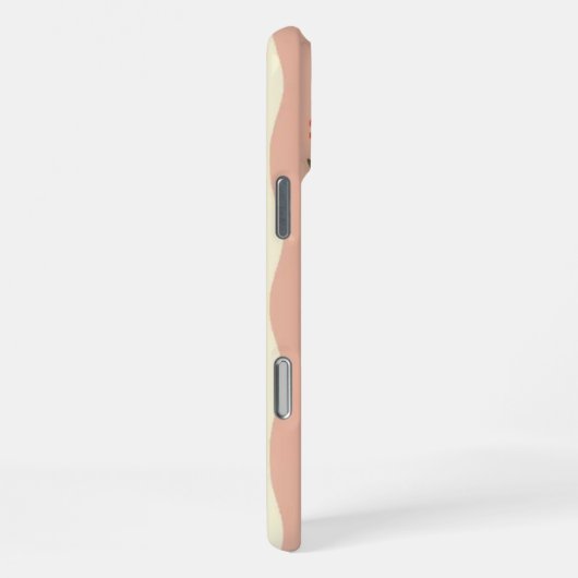 Retro Groovy Floral Phone Case iPhone Hoesje (Rechterkant)