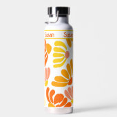 Retro  Groovy Flowers Waterfles (Rechts)