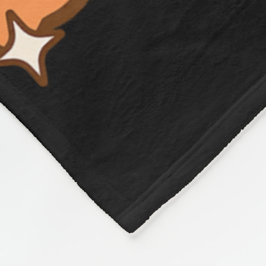 Retro Groovy Ghost Spooky Brother Kostuum Matching Fleece Deken (Hoek)