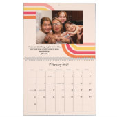 Retro Groovy Golven Bijbelvers 12 Fotogalerij Kalender (Feb 2027)