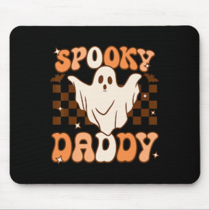 Retro Groovy Halloween Ghost Spooky Daddy Kostuum Muismat