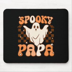 Retro Groovy Halloween Ghost Spooky Papa Kostuum Muismat