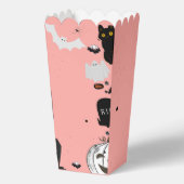 Retro Groovy Halloween spooky een eerste verjaarda Bedankdoosjes (Achterkant)