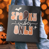 Retro Groovy Halloween Spooky Vibes Alleen Tote Bag