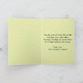 Retro Groovy Happy Easter Personalized Card Feestdagen Kaart (Binnen)