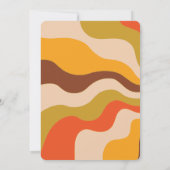 Retro Groovy Hippie Bloem Zoet 16 Kaart (Achterkant)