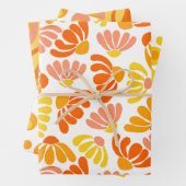 Retro Groovy Hippie Wrapping Papier Bladen Inpakpapier Vel (In situ)