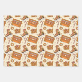 Retro Groovy Holiday Inpakpapier Vel (Voorkant)