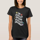 Retro Groovy Im Clelia Doing Clelia Things Funny M T-shirt (Voorkant)
