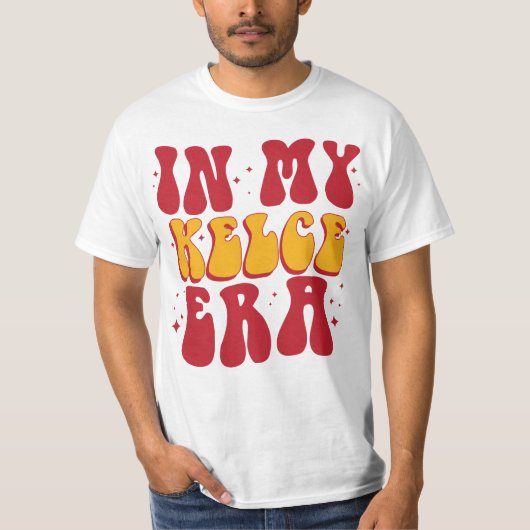 Retro Groovy in mijn Kelce-tijdperk T-shirt (Voorkant)