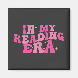 Retro Groovy in mijn leestijdperk Magneet