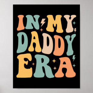 Retro Groovy in mijn papa tijdperk Vader & #; s Da Poster